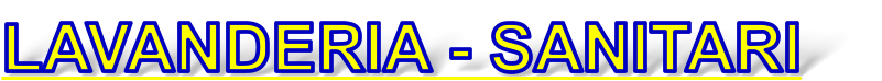LAVANDERIA - SANITARI